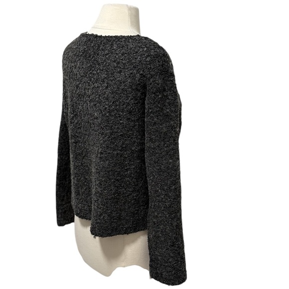 CLIO 80s 90s Vintage Boucle/Nubby Wool Blend Knit Textured Sweater Medium NWOT - Picture 3 of 13